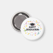 happy graduation magnet (Vorderseite/Rückseite)