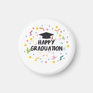 happy graduation magnet