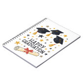 Happy Graduation  Notizblock (Linke Seite)
