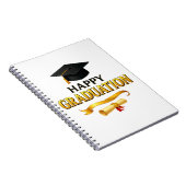 Happy Graduation Notizblock (Rechte Seite)
