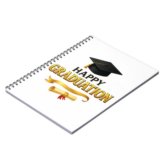 Happy Graduation Notizblock (Linke Seite)