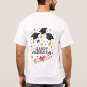 Happy Graduation T-Shirt (Rückseite)