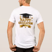 Happy Graduation Tri-Blend Shirt (Rückseite)