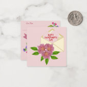 Happy Grand Parents Day Notecard Mitteilungskarte (Vorderseite/Rückseite Beispiel)