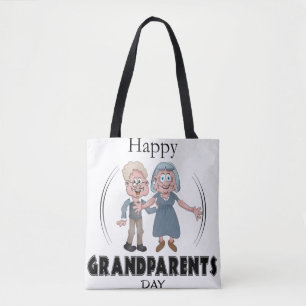Happy Grandeleltern Day Tote Bag Tasche
