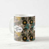 Happy Grandeleltern Tagesgeschenk Idee Kaffeetasse (Vorderseite Links)
