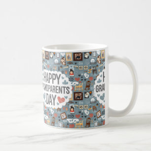 Happy Grandeltern Day Gift Kaffeetasse