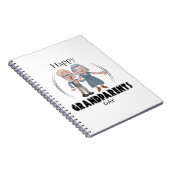 Happy Grandeltern Day Notebook Notizblock (Rechte Seite)