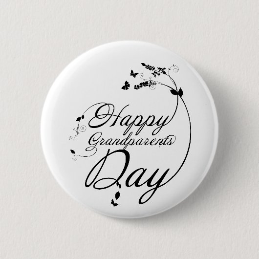 Happy grandparents day button (Vorderseite)