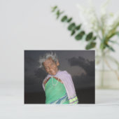 Happy Granny Postcard Postkarte (Stehend Vorderseite)