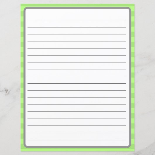 Happy graue Katze auf gesäumtem Papier mit grüner  (Rückseite)