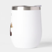 Happy Gray Hippo Holding Daisy, Niedliche Liebe Fo (Links)