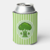 Happy Green Broccoli Dosenkühler (Kanne Rückseite)