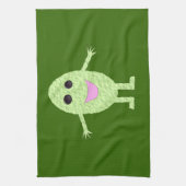 Happy Green Grape Kitchen Handtuch (Vertikal)