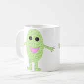 Happy Green Grape Novelty Tasse (Vorderseite Links)