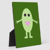 Happy Green Grape Plaque Fotoplatte (Seite)