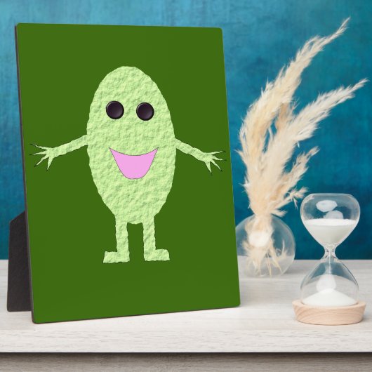 Happy Green Grape Plaque Fotoplatte (Seite)