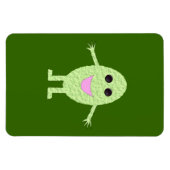 Happy Green Grape Premium Magnet (Horizontal)