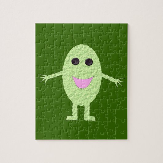 Happy Green Grape Puzzle (Vertikal)