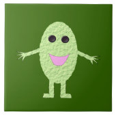 Happy Green Grape Tile Fliese (Vorderseite)