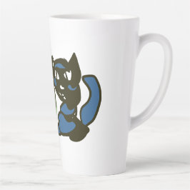 Happy Green Jack o Lantern Black Cat  Milchtasse