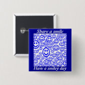 Happy Greetings_ Button (Vorne & Hinten)