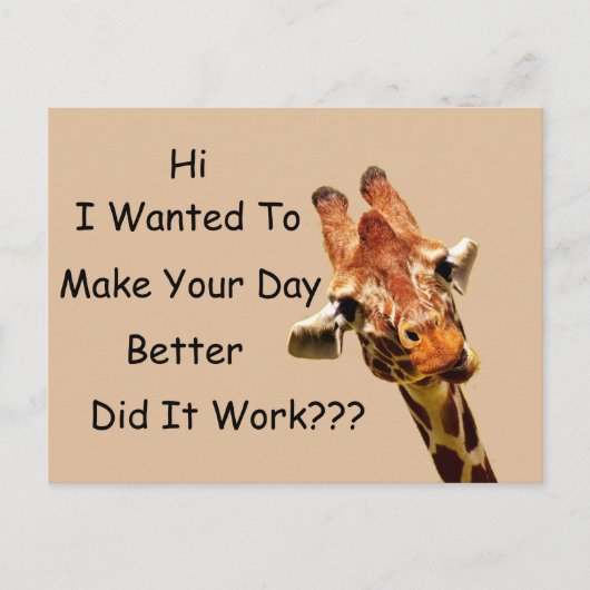 Happy Greetings Postkarte (Vorderseite)