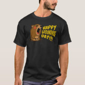 Happy Groundhog Day 2. Februar, Niedlich Groundhog T-Shirt (Vorderseite)