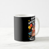 Happy Groundhog Day And Its My Birthday February 2 Kaffeetasse (VorderseiteRechts)