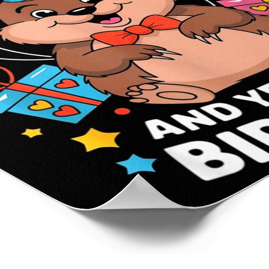 Happy Groundhog Day And Its My Birthday February 2 Poster (Ecke)