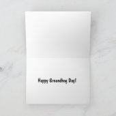 Happy Groundhog Day Card! Karte (Innenseite)