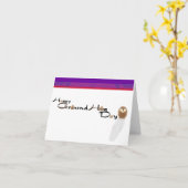 Happy Groundhog Day Card Karte (Gelbe Blume)