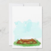 Happy Groundhog Day Card Karte (Rückseite)