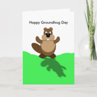 Happy Groundhog Day, Groundhog Arms Up