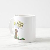Happy Groundhog Day Groundhog Kaffeetasse (Vorderseite Links)