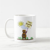 Happy Groundhog Day Groundhog Kaffeetasse (Links)
