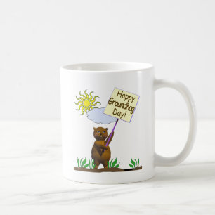 Happy Groundhog Day Groundhog Kaffeetasse
