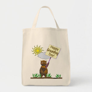 Happy Groundhog Day Groundhog Tragetasche