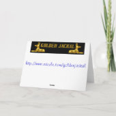 Happy Groundhog Day Groundhog's Day Spring Karte (Rückseite)