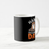 Happy Groundhog Day Groundhogs Geschenk Kaffeetasse (VorderseiteRechts)