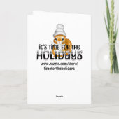 Happy Groundhog Day | Innen erläuterte Tradition Karte (Rückseite)