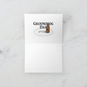 Happy Groundhog Day Karte (Innenseite)