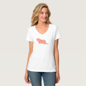 Happy Groundhog Day T-Shirt (Vorderseite Vollansicht)