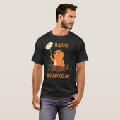 Happy Groundhog Day T-Shirt (Vorne ganz)