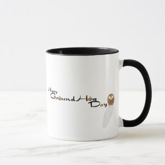 Happy Groundhog Day Tasse