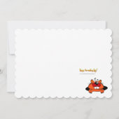 Happy Groundhog's Day Postcard Einladung (Rückseite)