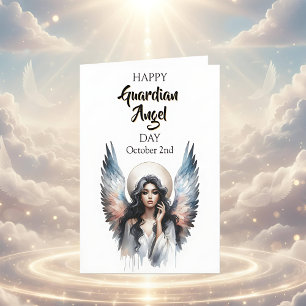 Happy Guardian Angel Day   (hispanisch) Karte