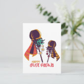 Happy Gudi Padwa Postkarte (Stehend Vorderseite)