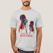 Happy Gudi Padwa T-Shirt (Vorderseite)
