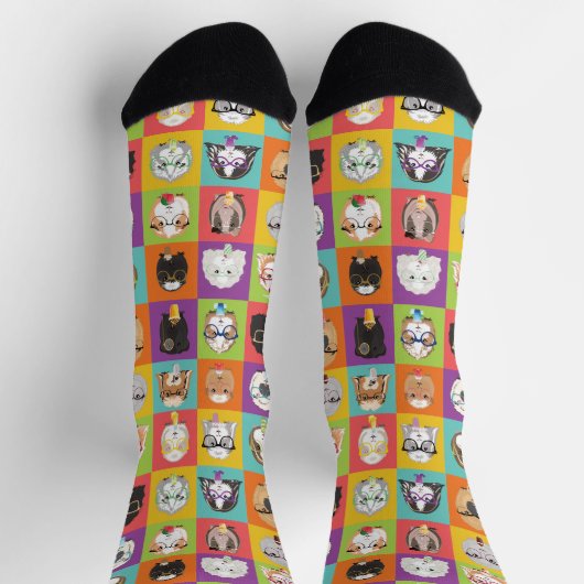 Happy Guinea Schweine Socken (Oben)